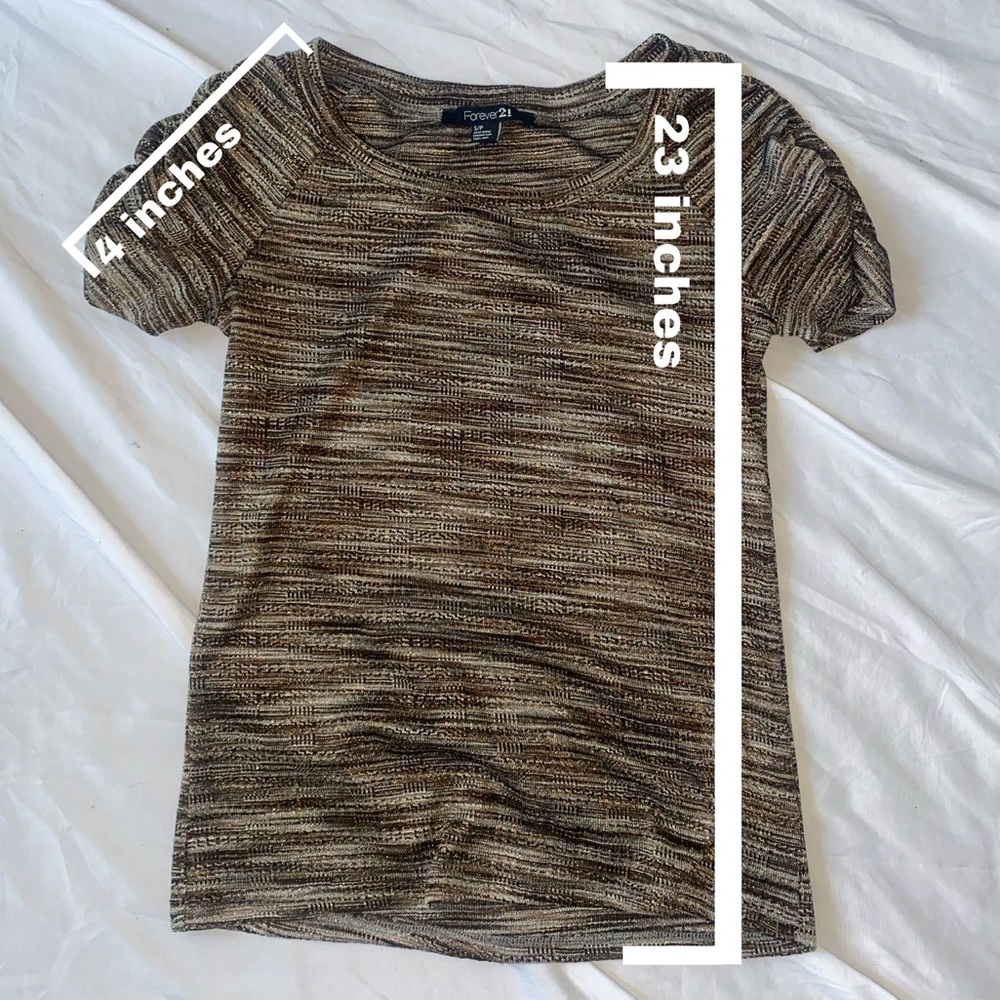 Rare Forever 21 Y2K Glittery Top